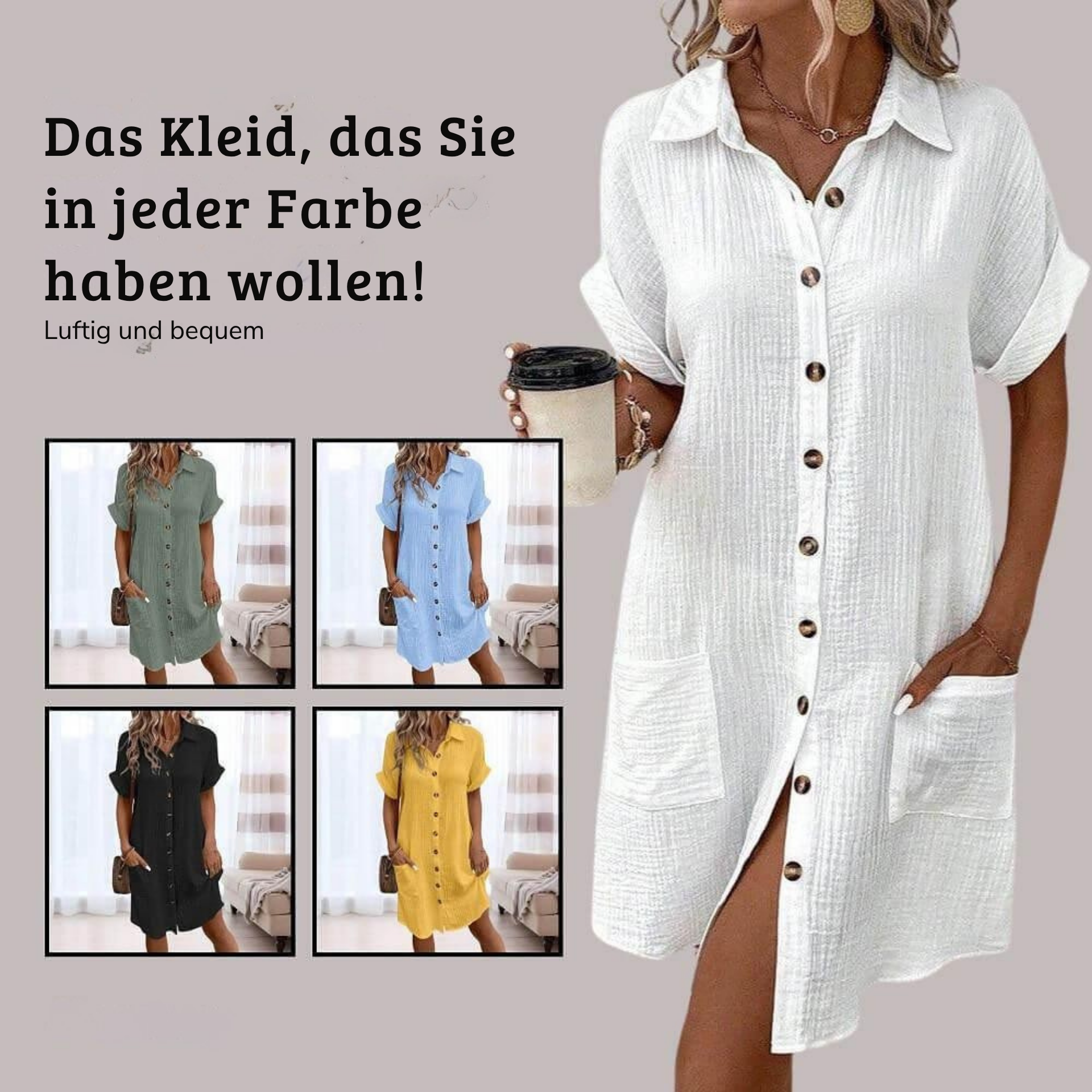 Illiana | bequemes und stilvolles Sommerkleid für den Alltag