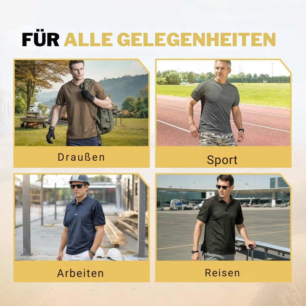 Philip | Funktionales taktisches T-Shirt für Männer
