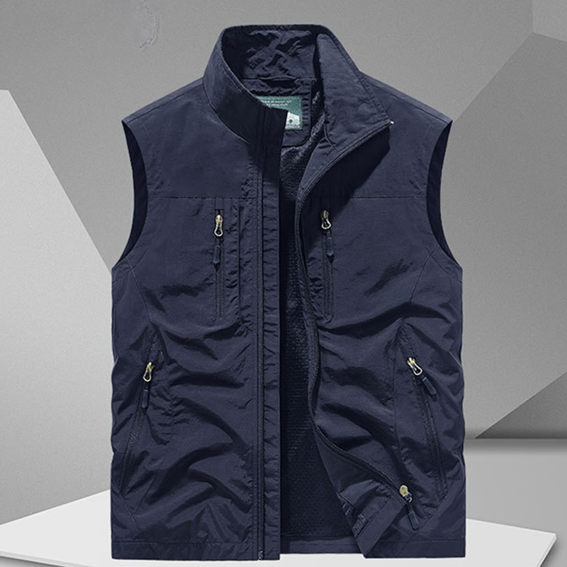 Cyryll | Herren-Weste, lässiger Oversize-Look