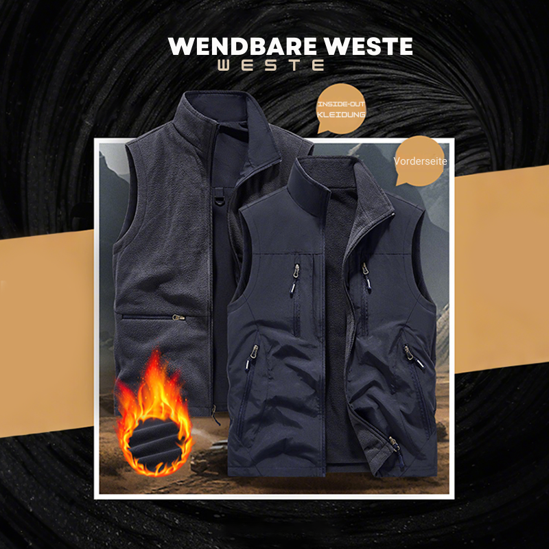 Cyryll | Herren-Weste, lässiger Oversize-Look