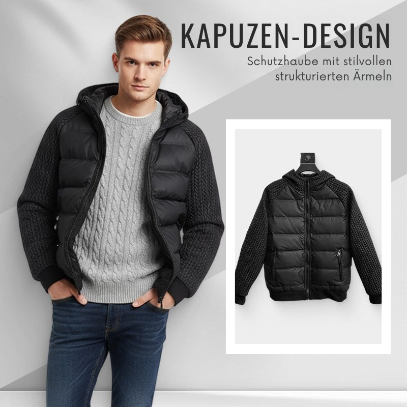 Jeffrey™ | Gefütterte Kapuzenjacke für kalte Tage