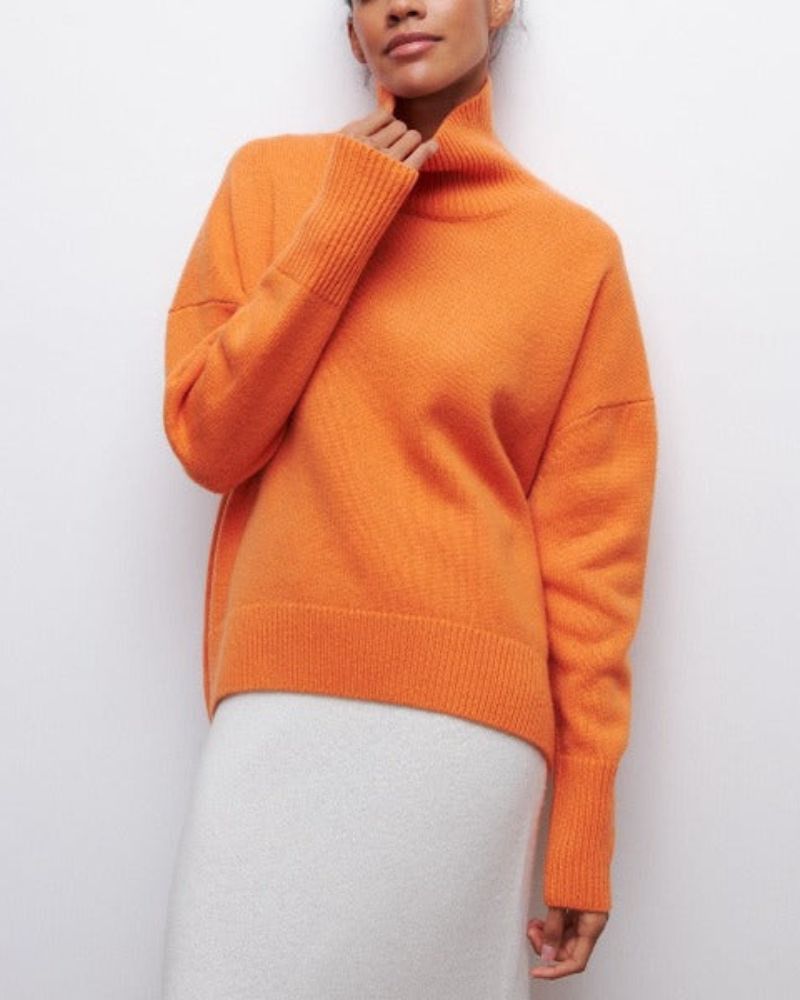 Olivia | Locker geschnittener Rollkragenpullover für Damen