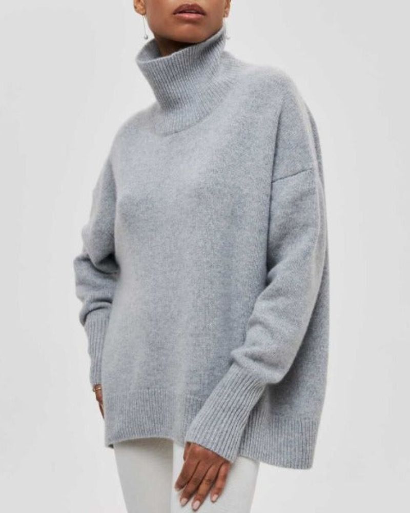 Olivia | Locker geschnittener Rollkragenpullover für Damen