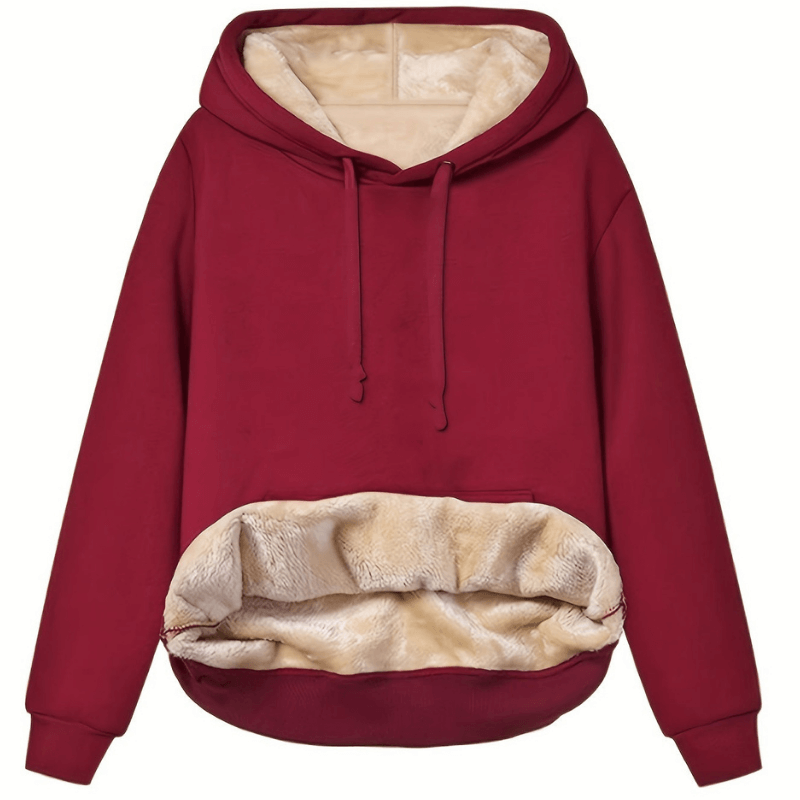 Arina™ | Flexibler Wende-Pullover - Damenpullover - Rot / S