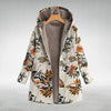 Fuvey | Geblümte Fleecejacke