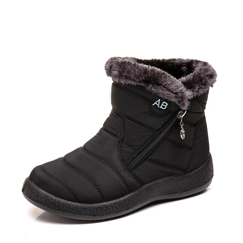 FrostGuard™ - Wasserdichter Winterstiefel - Schwarz / 35