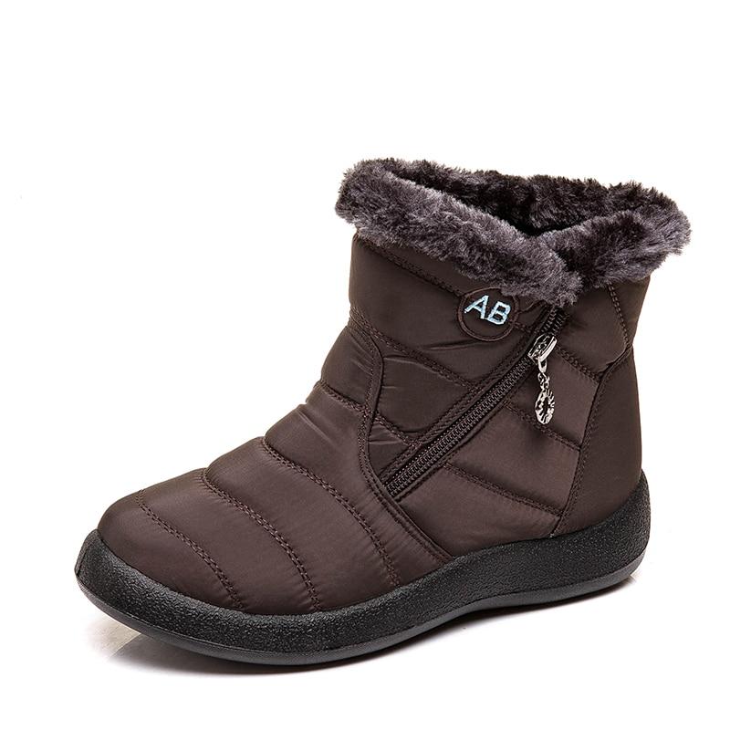 FrostGuard™ - Wasserdichter Winterstiefel - Braun / 35