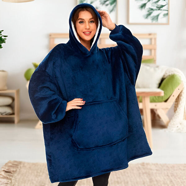 Hyzela | Oversize Decken-Hoodie