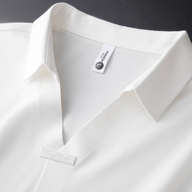 Landon | Seiden-Poloshirt