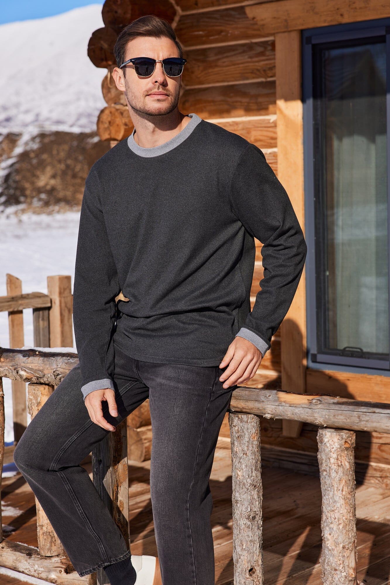 Jonas | Herren-Sweatshirt mit langen Ärmeln