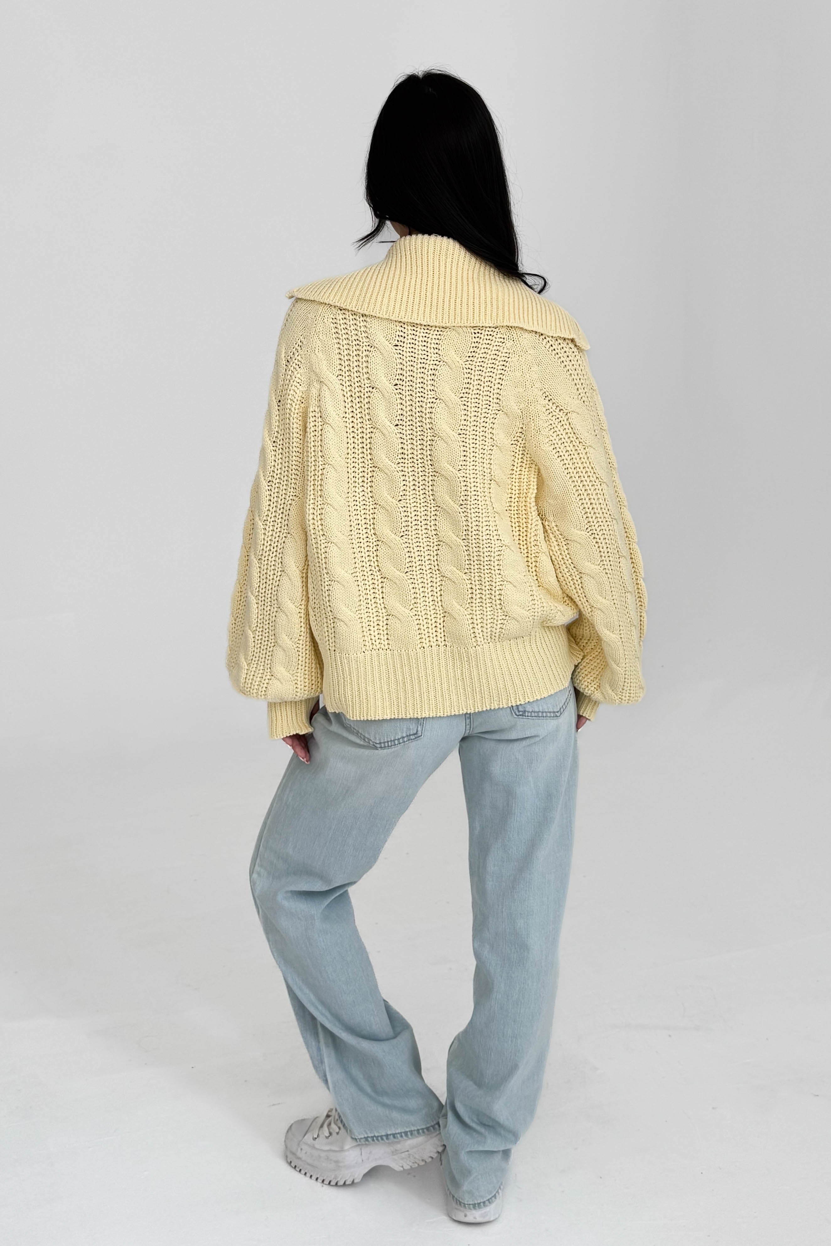 Liana | Weicher Quarter-Zip Pullover