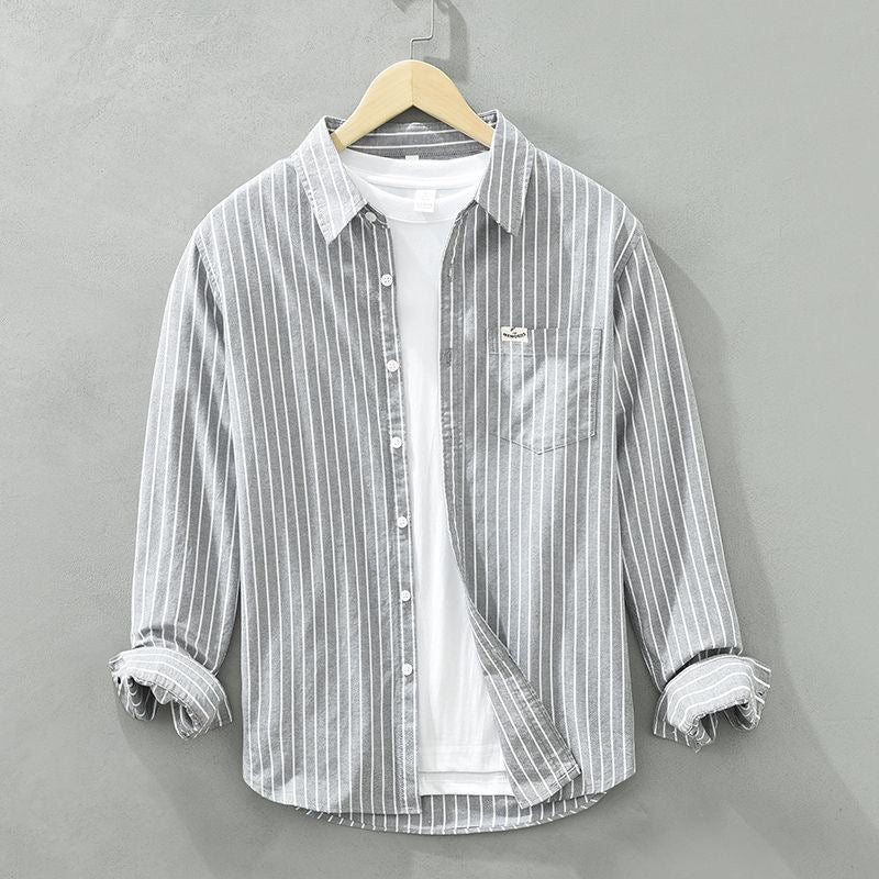 Miles | Stilvolle Bluse mit feinen Streifen
