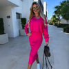 Adrianna | Stylisches Zweiteiler-Set mit Sweatshirt & Kleid