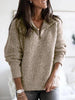 Amelia | Strickpullover mit Reißverschluss