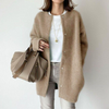 Eline | Raffinierte Strickjacke - Khaki / XS