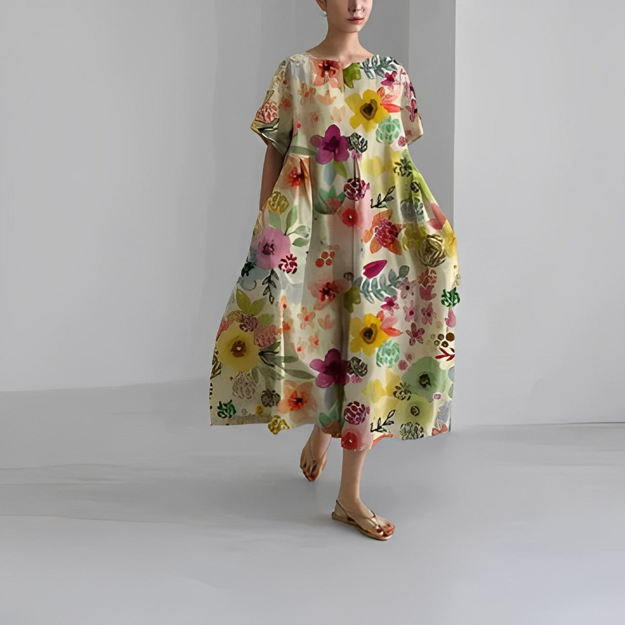 Melisandre | Luftiges Maxikleid im Boho-Stil