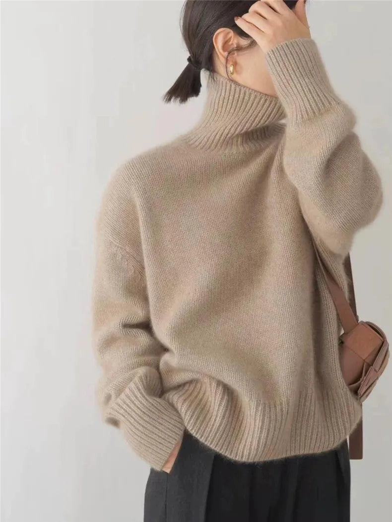 Isabe | Rollkragenpullover mit weichem Sitz