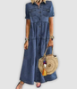 Lyla | stilvolles Jeanskleid, bequeme Passform.