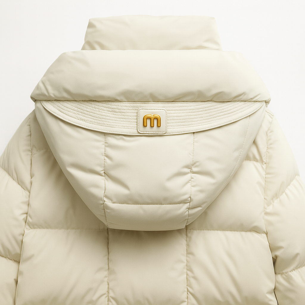 Gardiza | Stylische Damen-Pufferjacke mit Kapuze