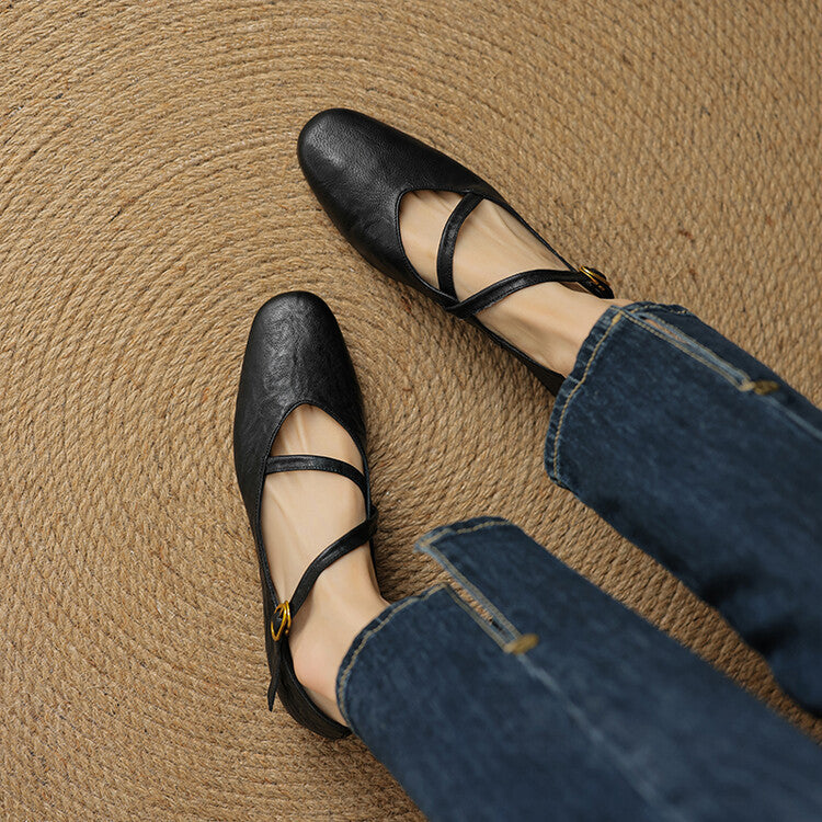 Ellie | Klassische Damenschuhe aus Leder