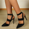 Shense | Stilettos mit elastischem Riemen