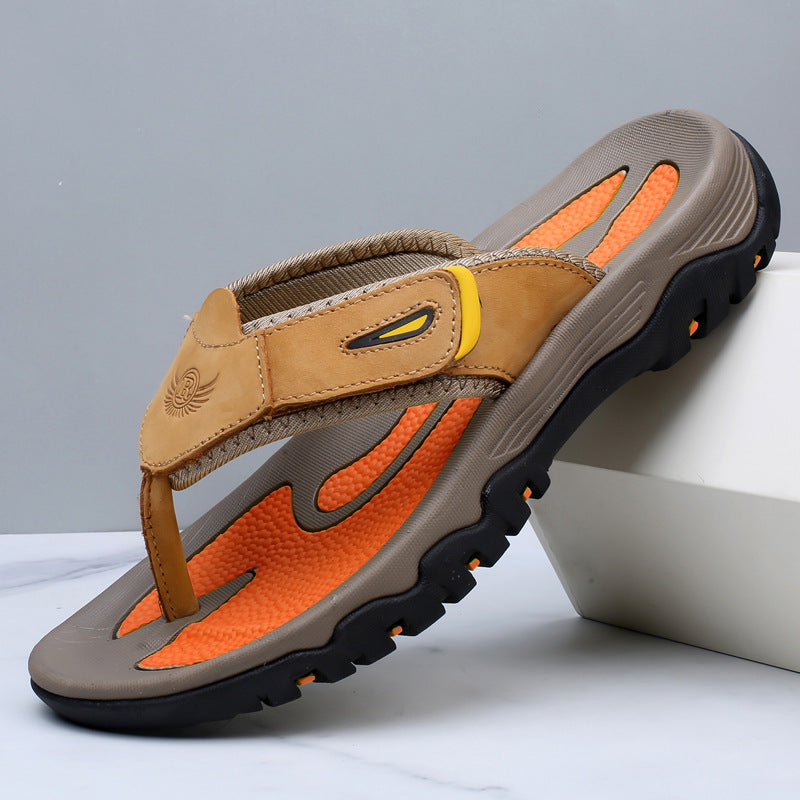 Aaron | Hochwertige Ledersandalen für Männer