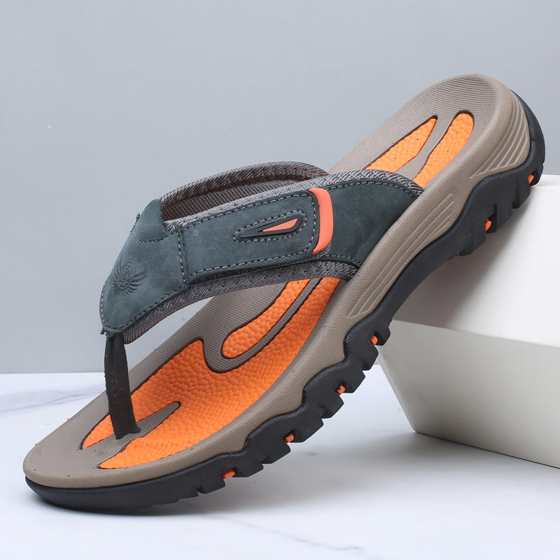 Aaron | Hochwertige Ledersandalen für Männer