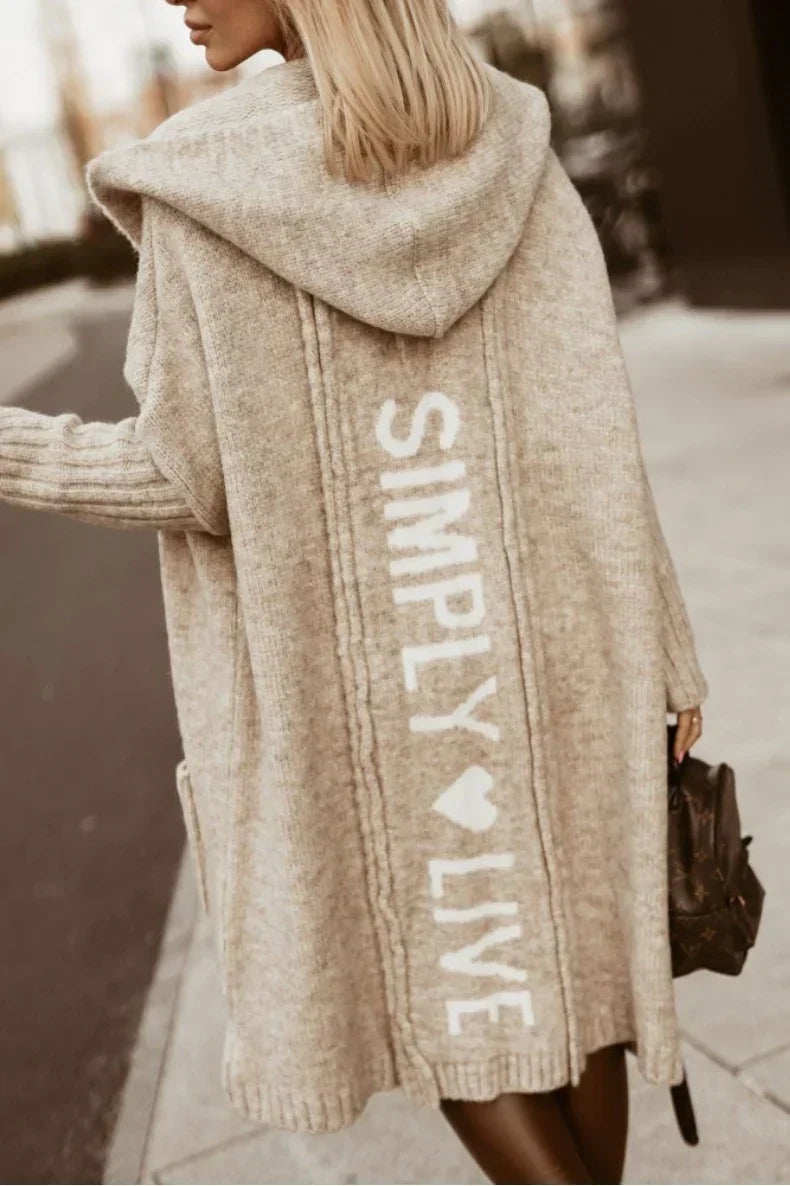 Avrea | Lange Damenstrickjacke