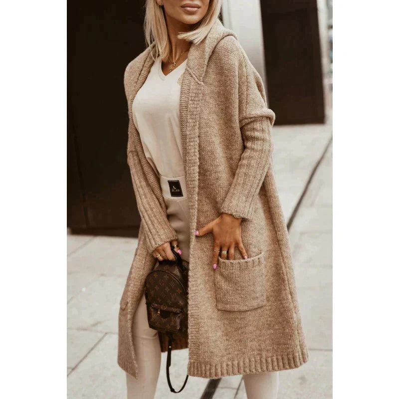 Avrea | Lange Damenstrickjacke