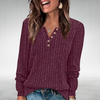 Melinia | Gerippte Knopfleiste-Top