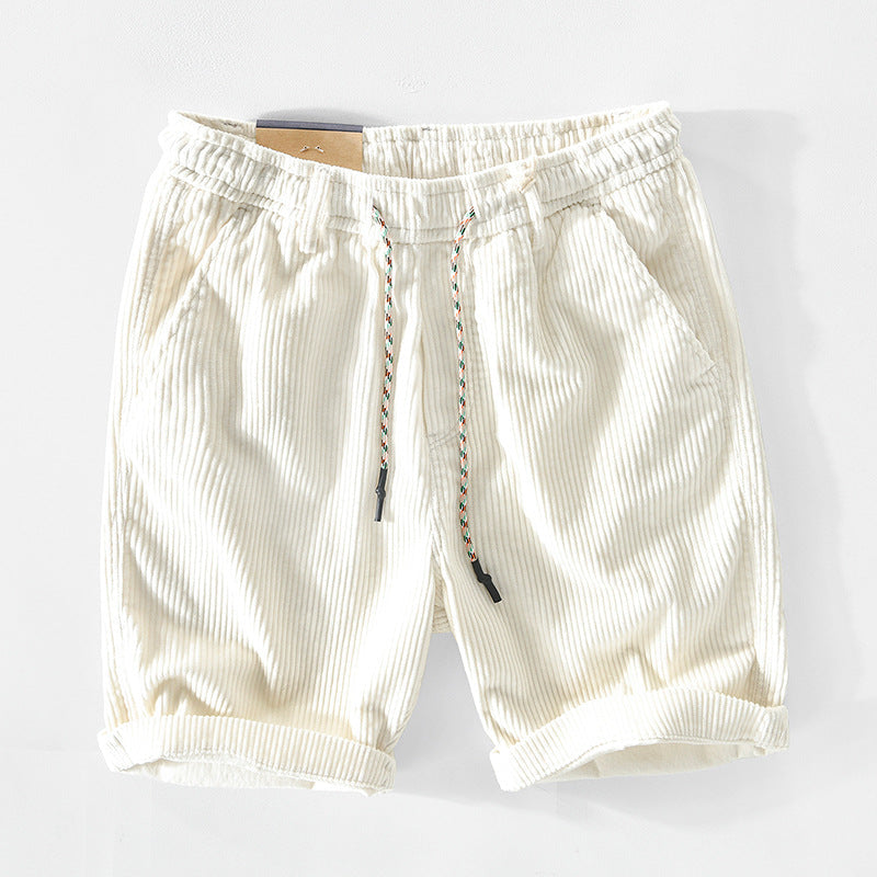 Kurt | Retro Cordsamt Shorts für Männer