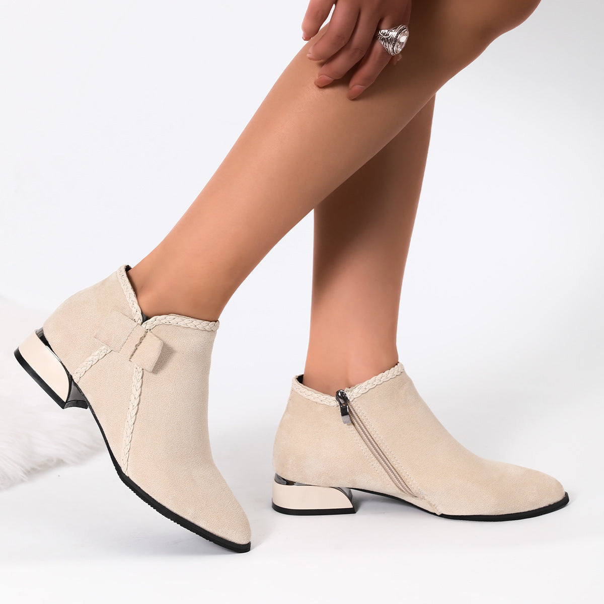 Kissa | Stiefeletten mit Schnürung