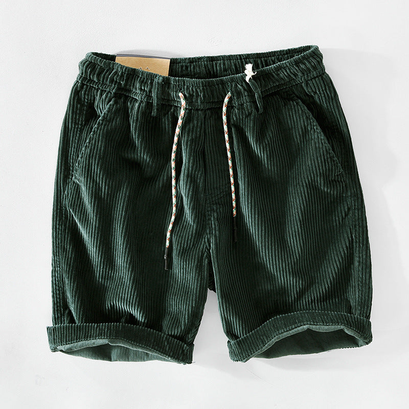 Kurt | Retro Cordsamt Shorts für Männer