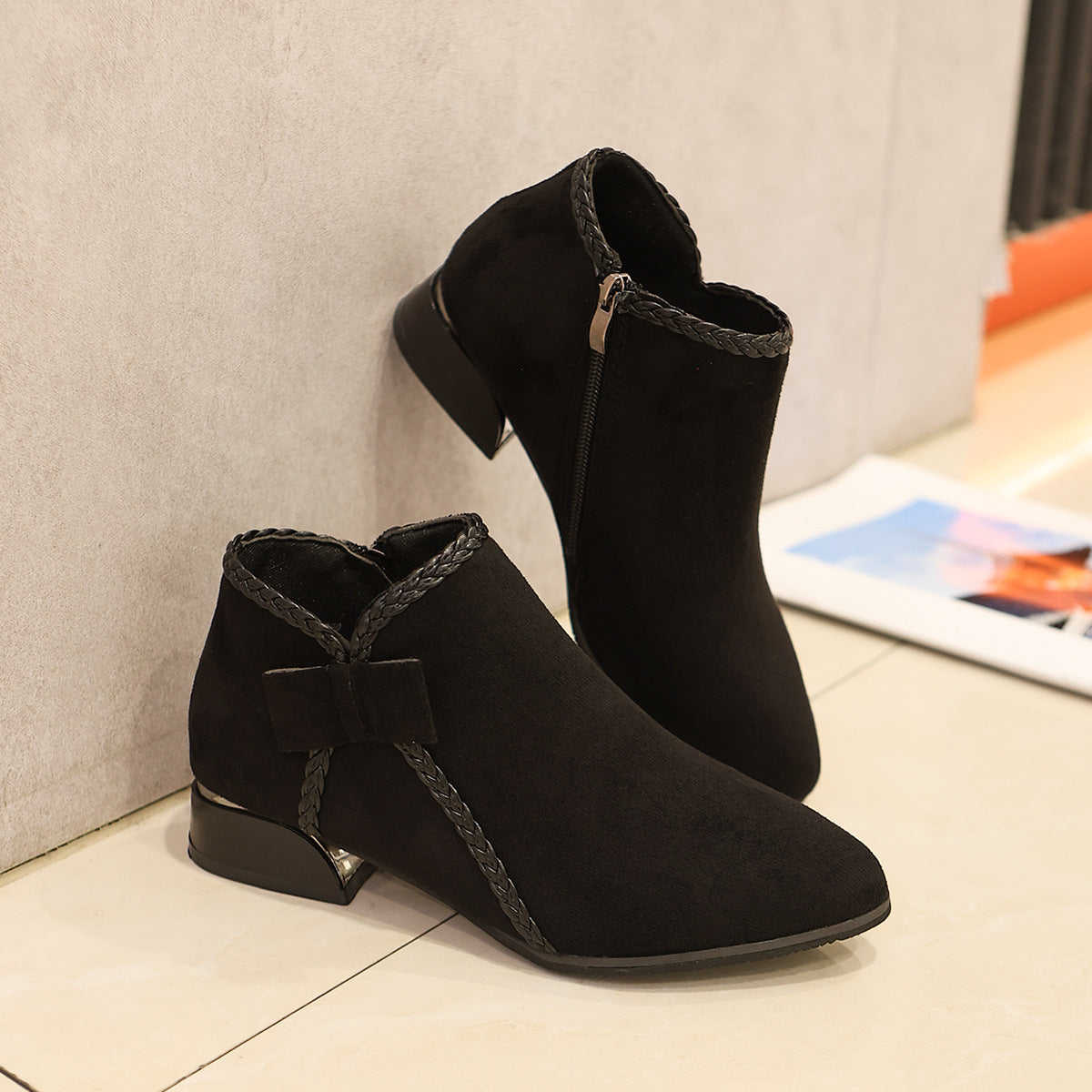 Kissa | Stiefeletten mit Schnürung