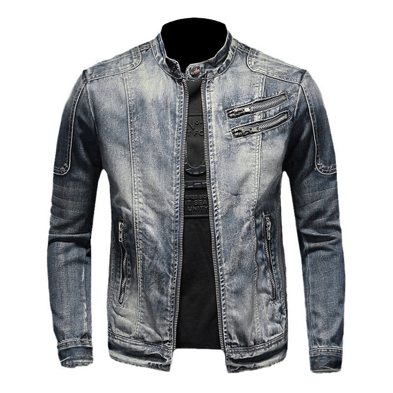 Geoffrey | Robuste Vintage-Denimjacke für Herren