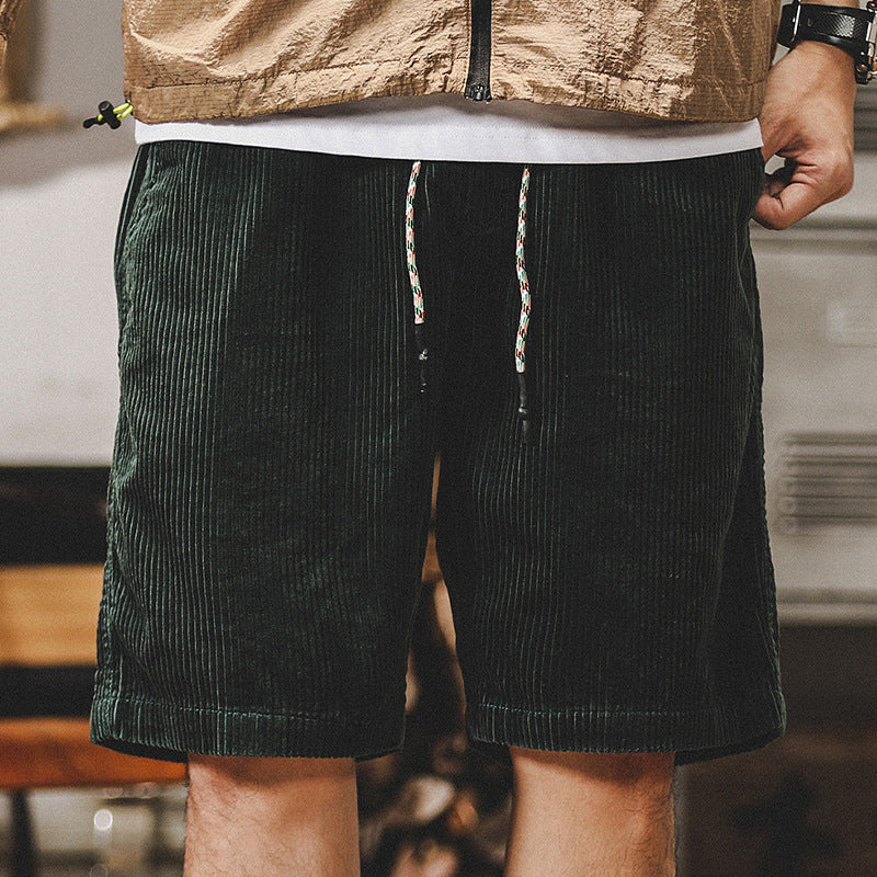 Kurt | Retro Cordsamt Shorts für Männer