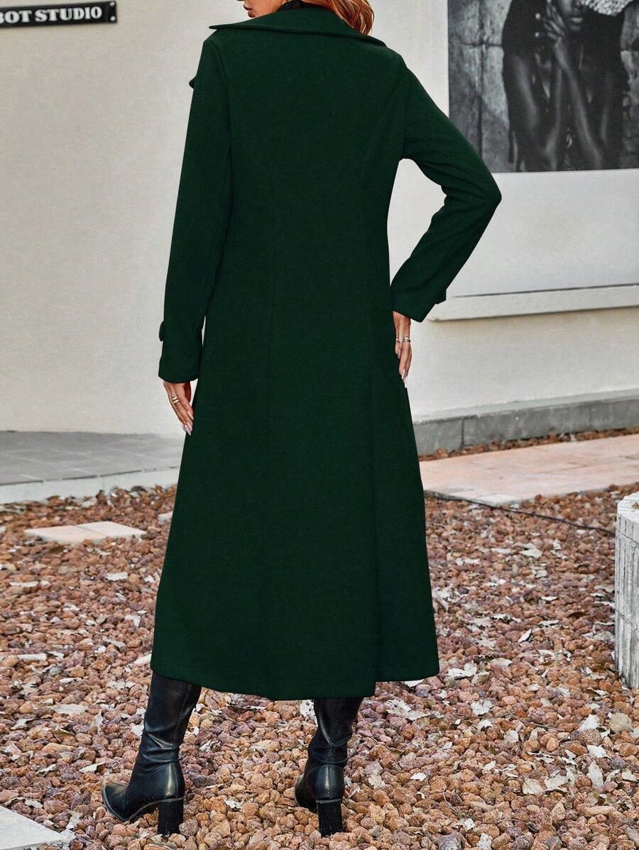 Clara | Langer Zweireihermantel