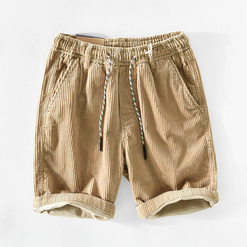 Kurt | Retro Cordsamt Shorts für Männer