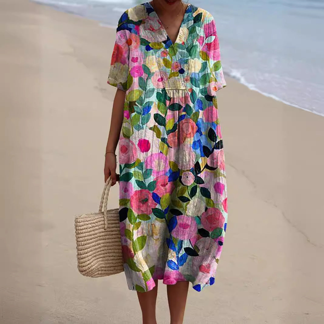 Jovie | Feminines Kleid mit Blumenmuster