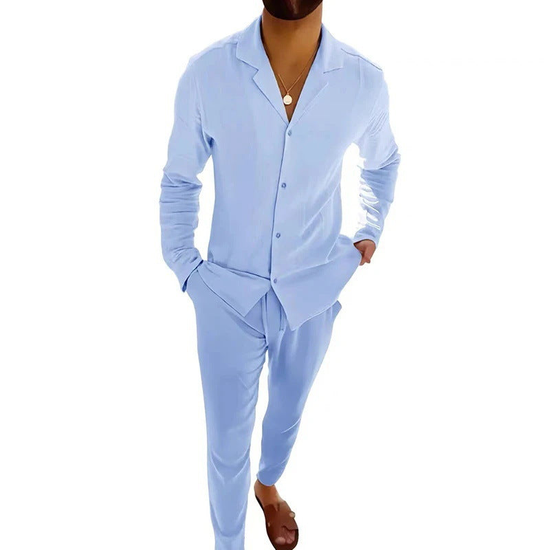 Lando | Sommerliches Leinen-Set für Herren