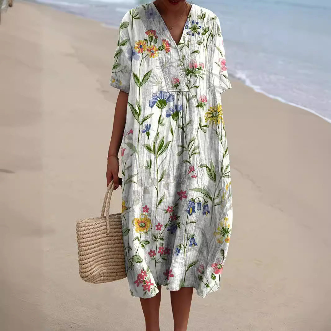Jovie | Feminines Kleid mit Blumenmuster