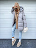 Lira | Lange Steppjacke