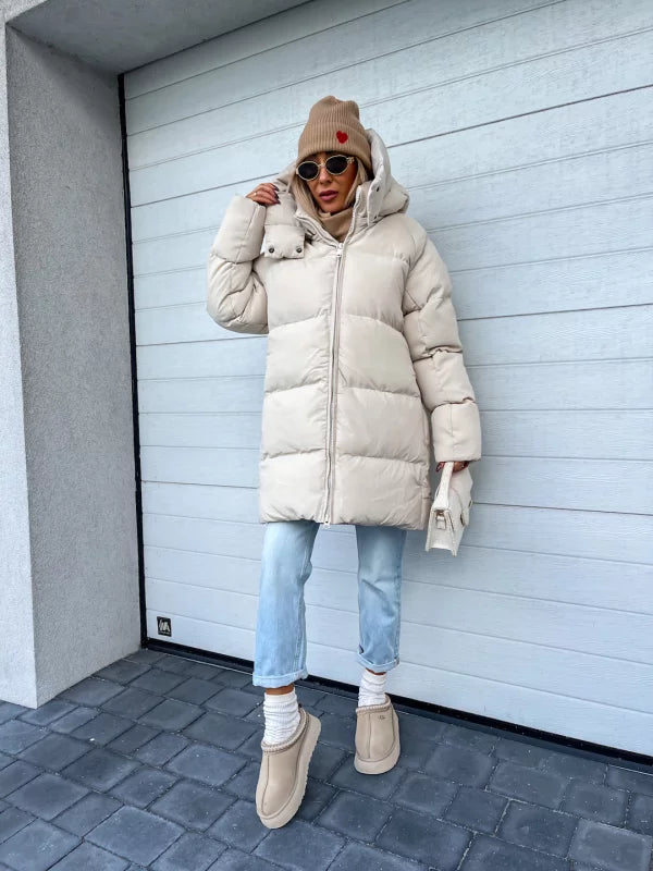 Lira | Lange Steppjacke