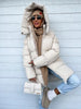 Lira | Lange Steppjacke