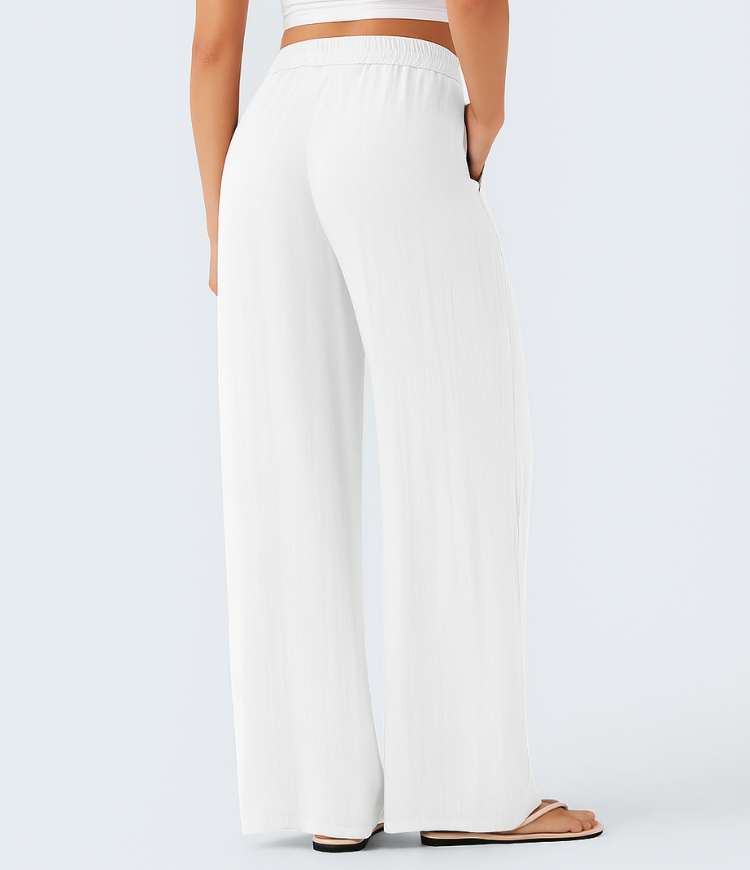 Lissa | Luftige Leinenhose mit elegantem Schnitt