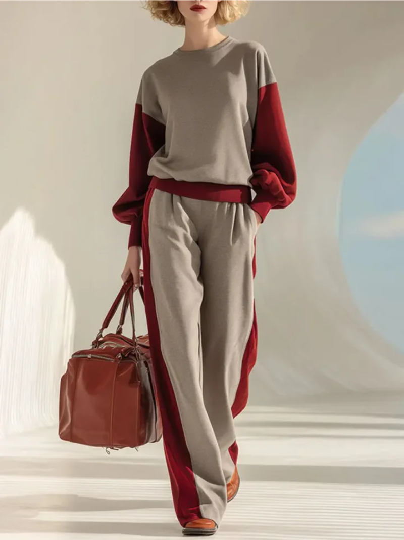 Thena | Weiches zweiteiliges Damenoutfit