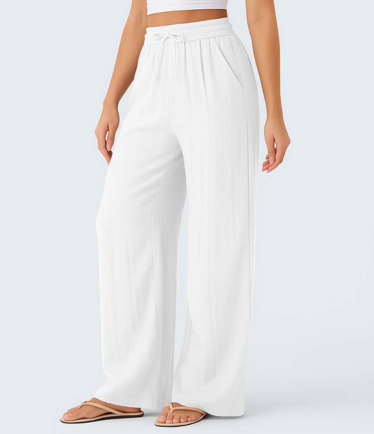 Lissa | Luftige Leinenhose mit elegantem Schnitt