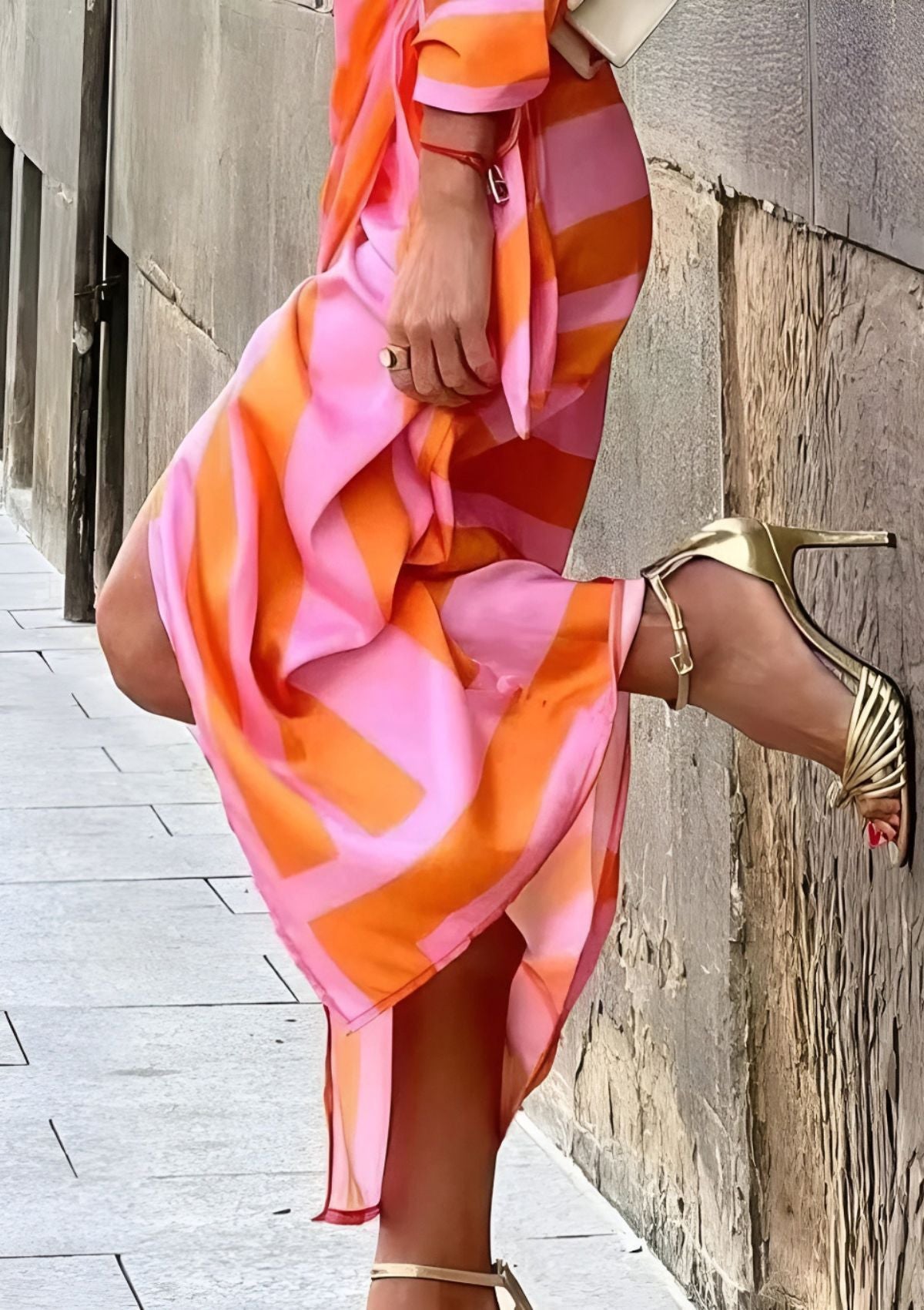 Tonya | Feminines Wickelkleid mit stilvollem Muster