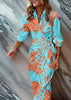 Tonya | Feminines Wickelkleid mit stilvollem Muster