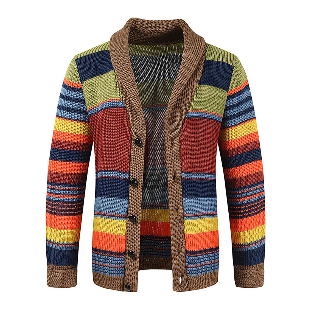 Gerhard™ | Premium Farbiger und Bequemer Woll-Cardigan für Jede Gelegenheit